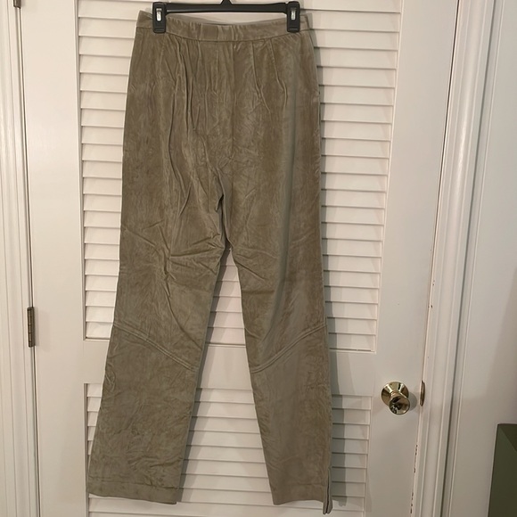 Barry Bricken Celery Velour Pants Unisex - Picture 6 of 8